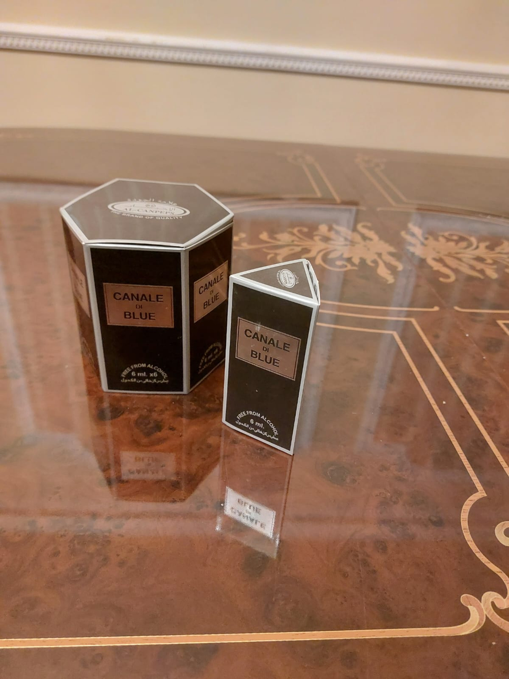 Духи масляные мужские Canale Di Blue, 6 мл