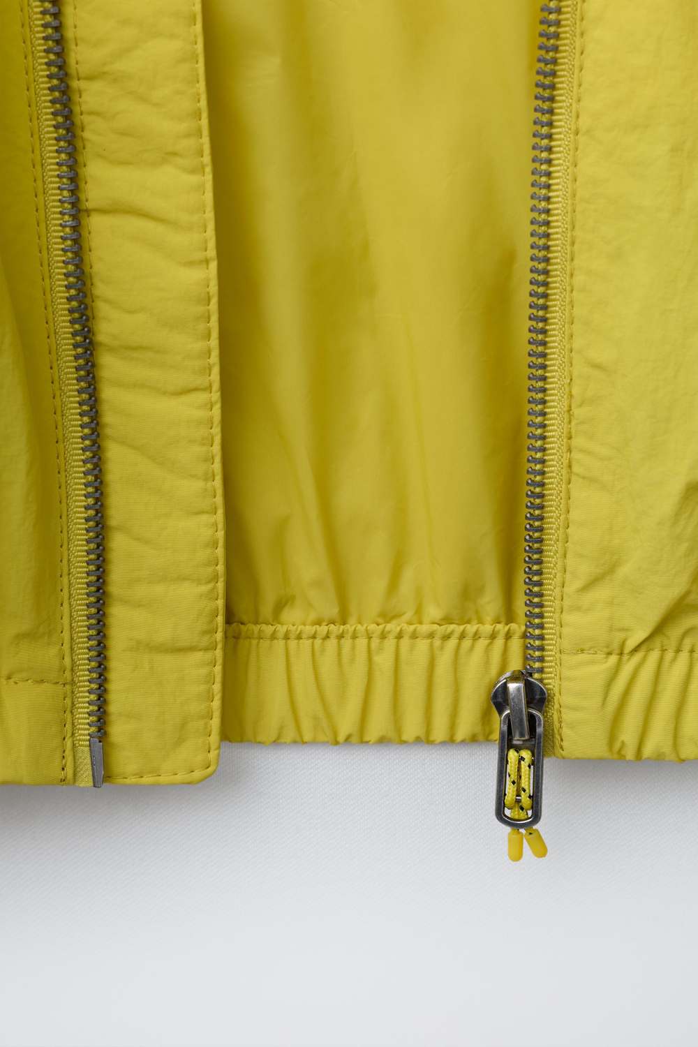 ZARA ЛЕГКАЯ КУРТКА WATER REPELLENT, ЛАЙМОВЫЙ