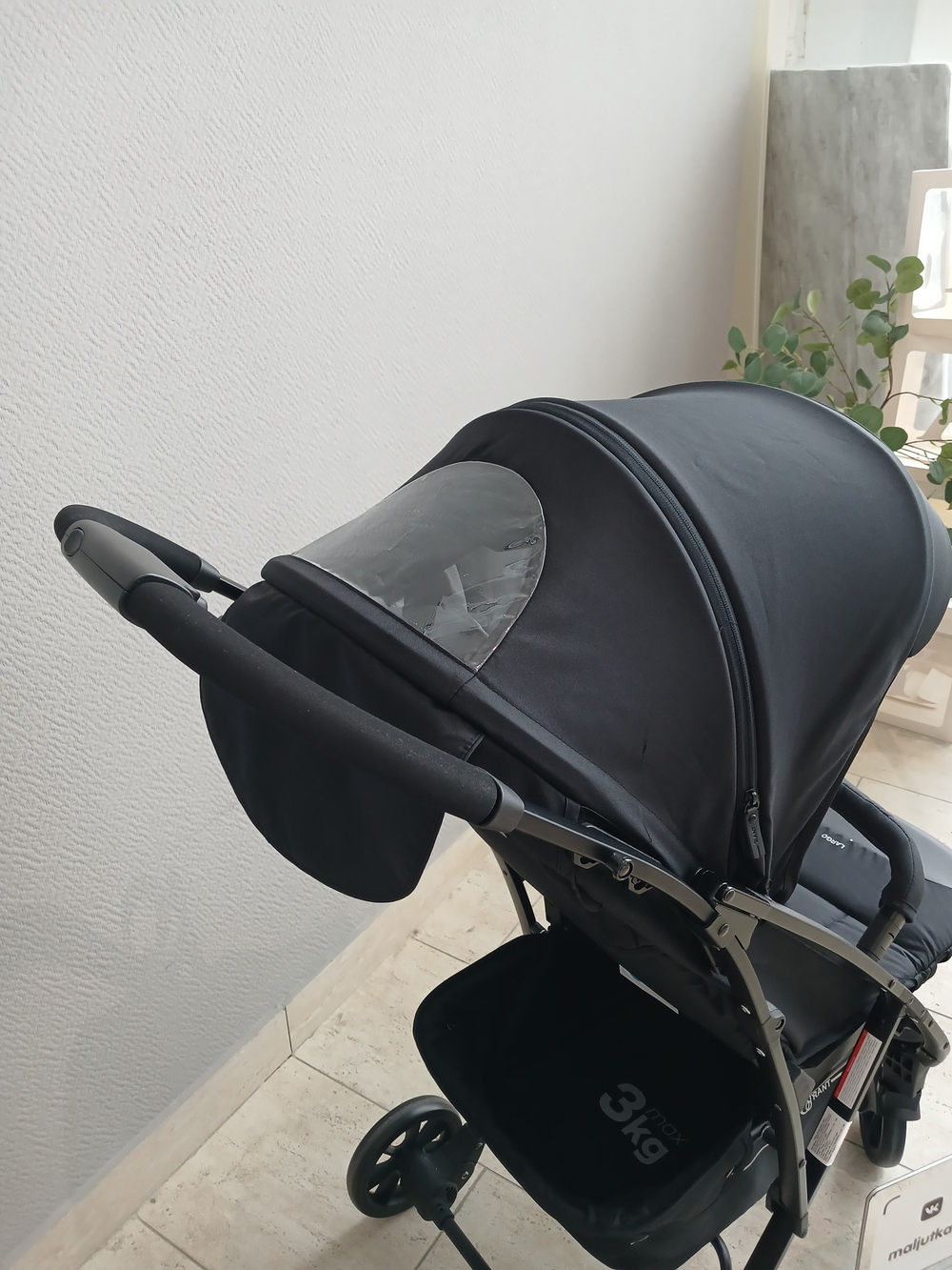 Коляска детская RANT "LARGO" RA054 Onyx Black 2024