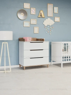 Комод пеленальный для новорожденных с ящиками
