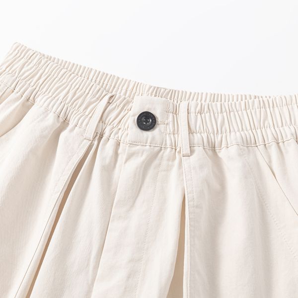 Брюки Puff Office бежевые - фото 3