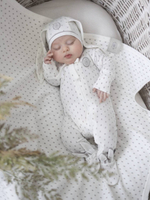 Комбинезон с кантом, Зайка серый