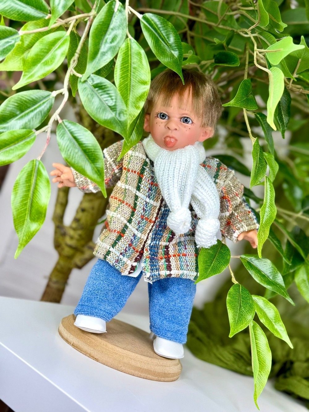 Кукла LAMAGIK мягконабивная  28см Gestito (10003)