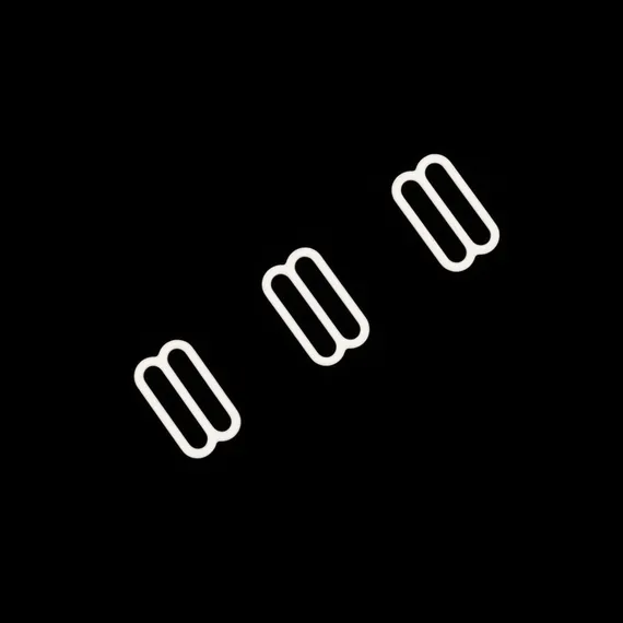 Регулятор для бретели молочный 20 мм