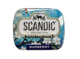 Конфеты SCANDIC без сахара со вкусом "Барбарис" 14 гр