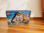 LEGO City 60420 «Жёлтый строительный экскаватор» — техника для работ на стройке