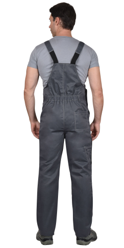 Костюм "Nerss-ФАВОРИТ" куртка, п/к т.серый с черным