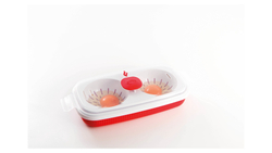 Контейнер для приготовления яиц пашот и омлета в СВЧ 0,75л 2 порции SNIPS