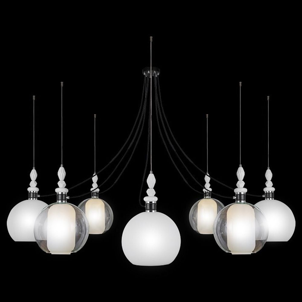 Подвесная люстра 33 идеи M66TW PND182.07.17CH.003BL-M66TW