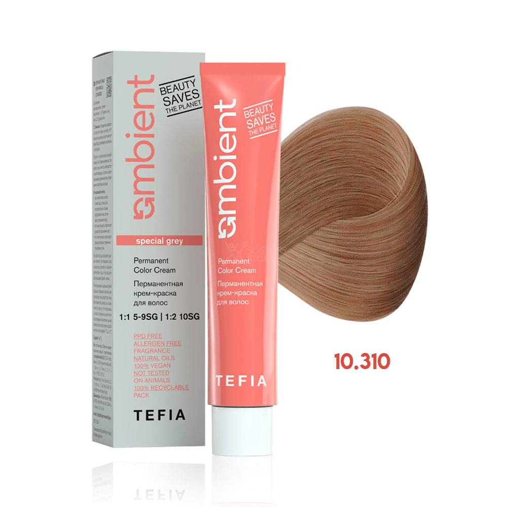Перманентная крем-краска для волос Ambient, 60 мл