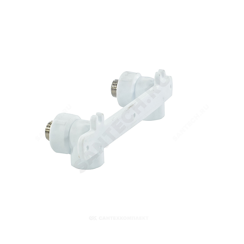 Планка монтажная PP-R белая Дн 25х1/2" НР под смеситель с водорозетками PRO VALFEX 10124220-PRO