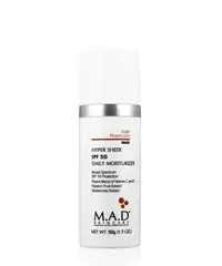 M.A.D. Hyper Sheer SPF 50 Daily Moisturizer | Увлажняющая крем-основа под макияж с защитой SPF 50, 50 мл