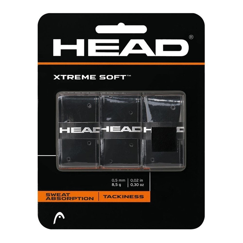 Аксессуары для тенниса Намотка овергрип HEAD XTREME SOFT SWEAT ABSORBATION .
