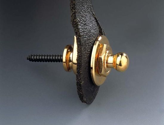 14010201 (446) Security Lock Крепление для ремня с блокировкой для гитары SCHALLER