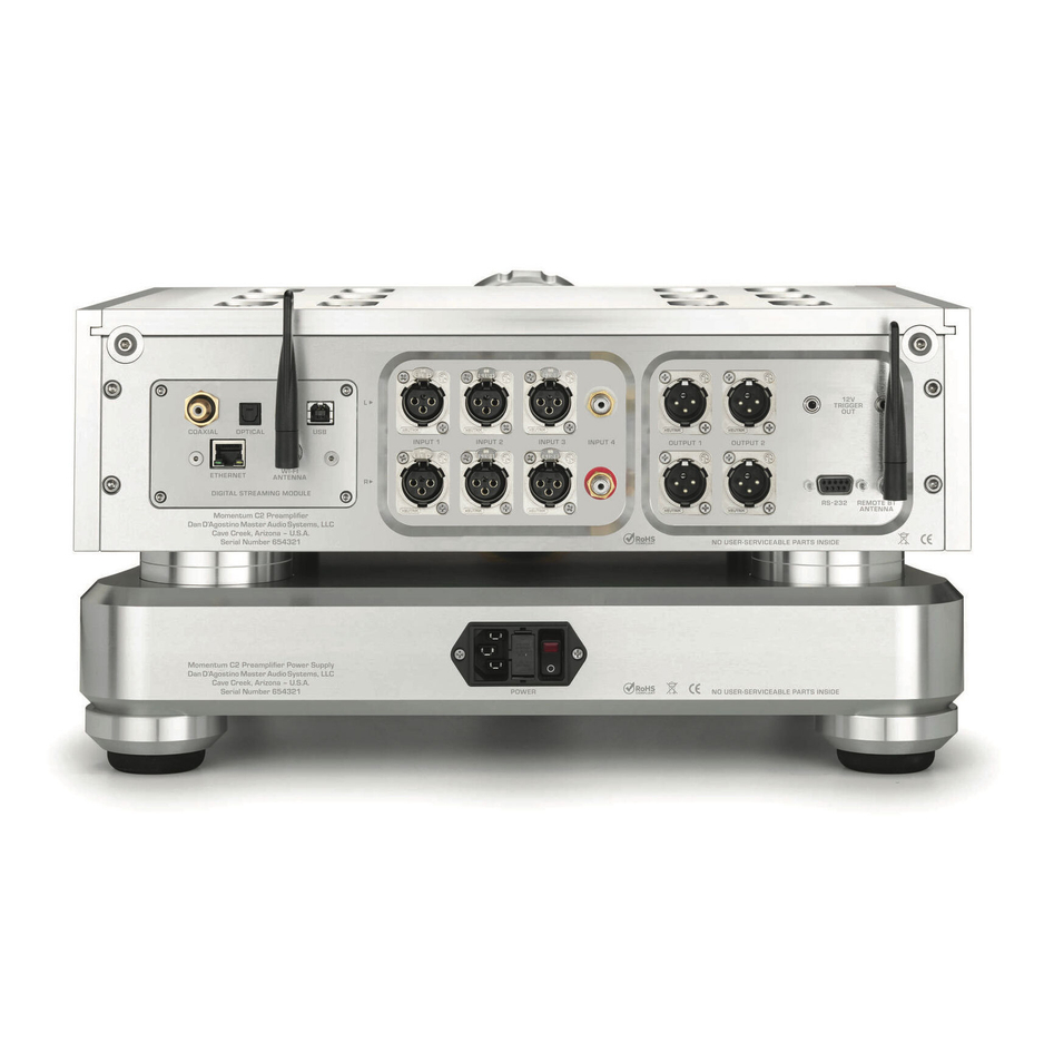 Предусилитель Dan D'Agostino Momentum C2