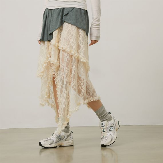 New Balance NB 530 Беговые кроссовки Низкие Белые Унисекс