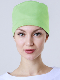 Колпак медицинский К-117 клеон твил светло-зеленый