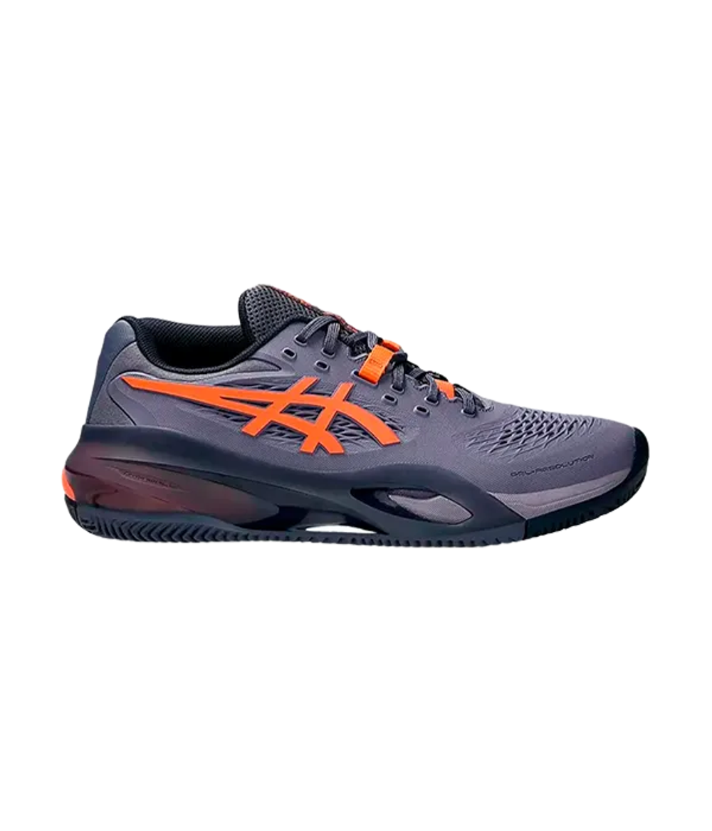 Asics Gel-Resolution X Clay Серовато-фиолетовый-Nova Orange 2025 Кроссовки