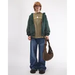 Сумка БИЧ Кросс-боди вельветовая хаки