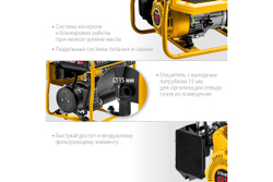 Бензиновый генератор STEHER 1200 Вт GS-1500
