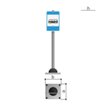 Дорожный знак "Место остановки автобуса" Romana 057.96.00-02