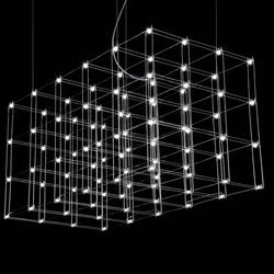 Подвесная Люстра Quasar Cosmos Square Led Pendant Light 120/60/60 By Imperiumloft