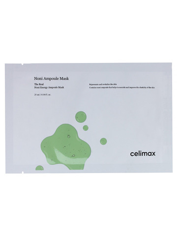 Celimax Маска для лица тканевая с экстрактом нони, 25мл