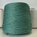 FORNITORE - Torcitura di Domaso; 80% вискоза, 20% люрекс; шнурок; 400м/100гр; col. 74А, цвет: зеленый
