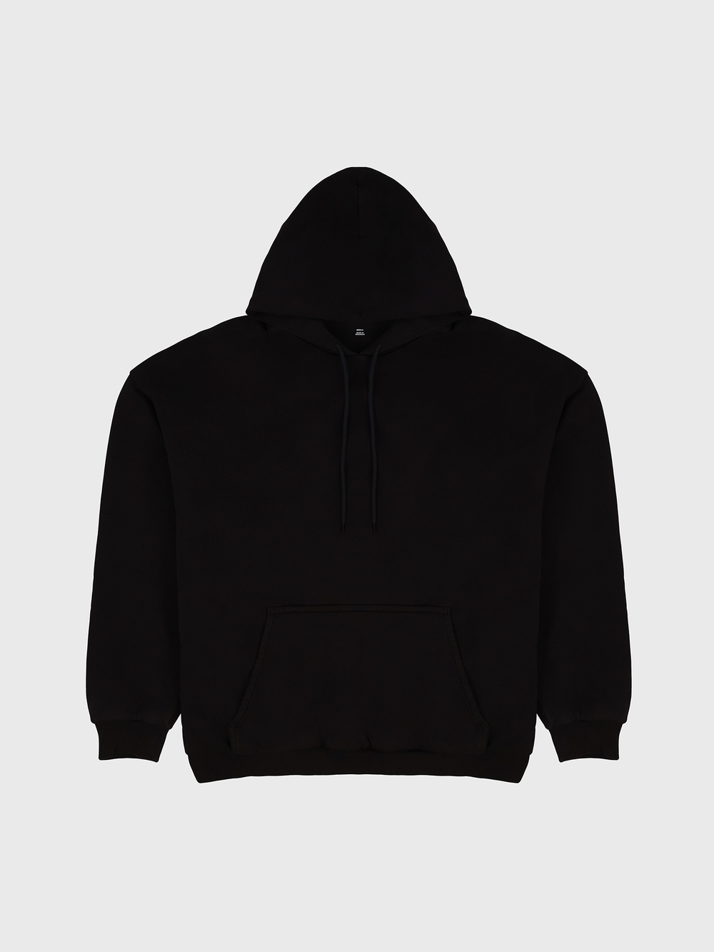 Худи Yeezy x Gap Oversized Unreleased Black