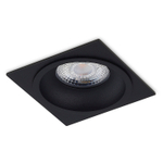 Светильник встраиваемый CRATER,  10W,  876Lm,  3000K,  D82хH40мм,  IP44,  черный