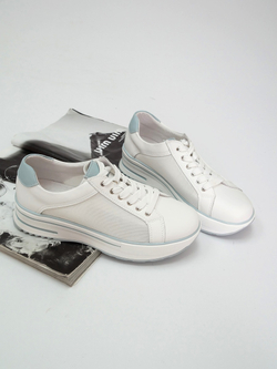 Кроссовки женские летние натуральная кожа