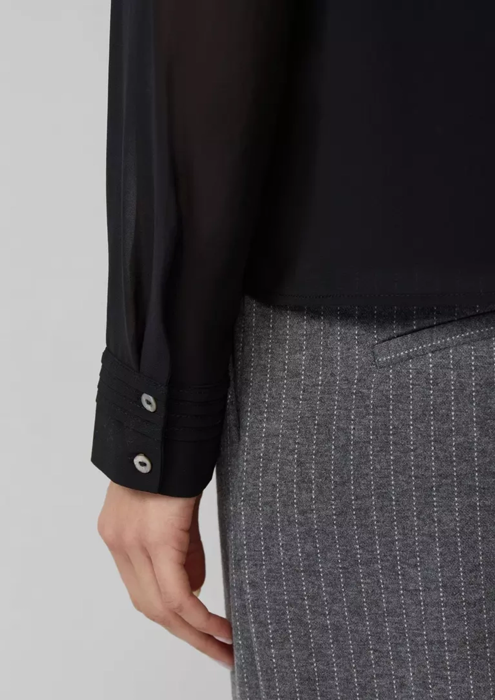 Шифоновая блузка Black Label