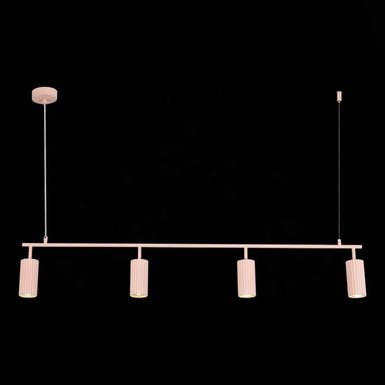 SL1213.603.04 Светильник подвесной ST-Luce Розовый/Розовый GU10 4*5W 4000K KENDO