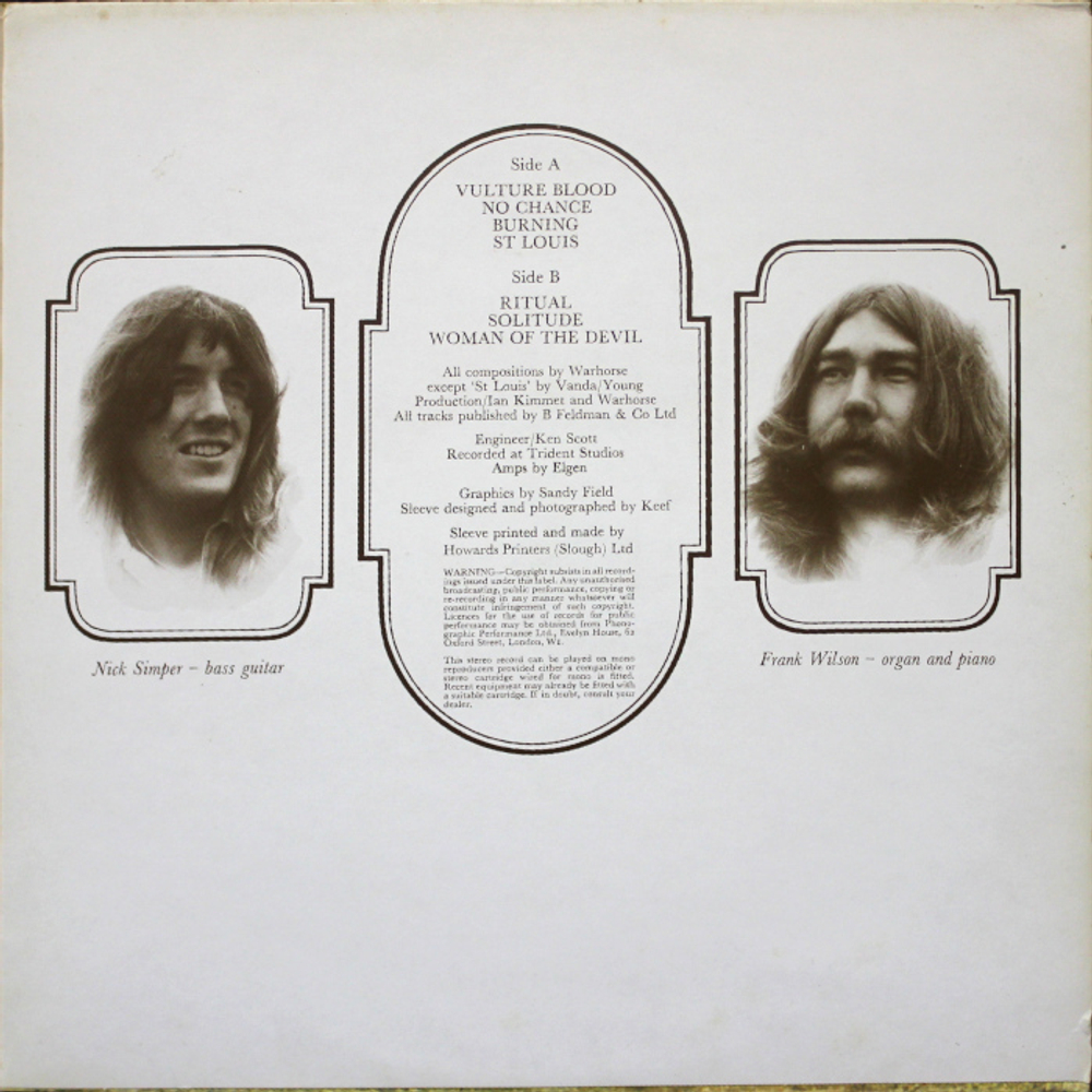 Warhorse / Warhorse (LP)