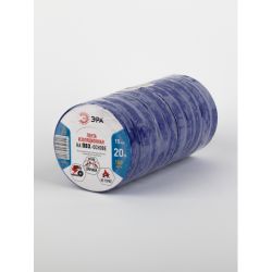 Изолента ЭРА ET1520BLUE ПВХ 15мм х 20м синяя