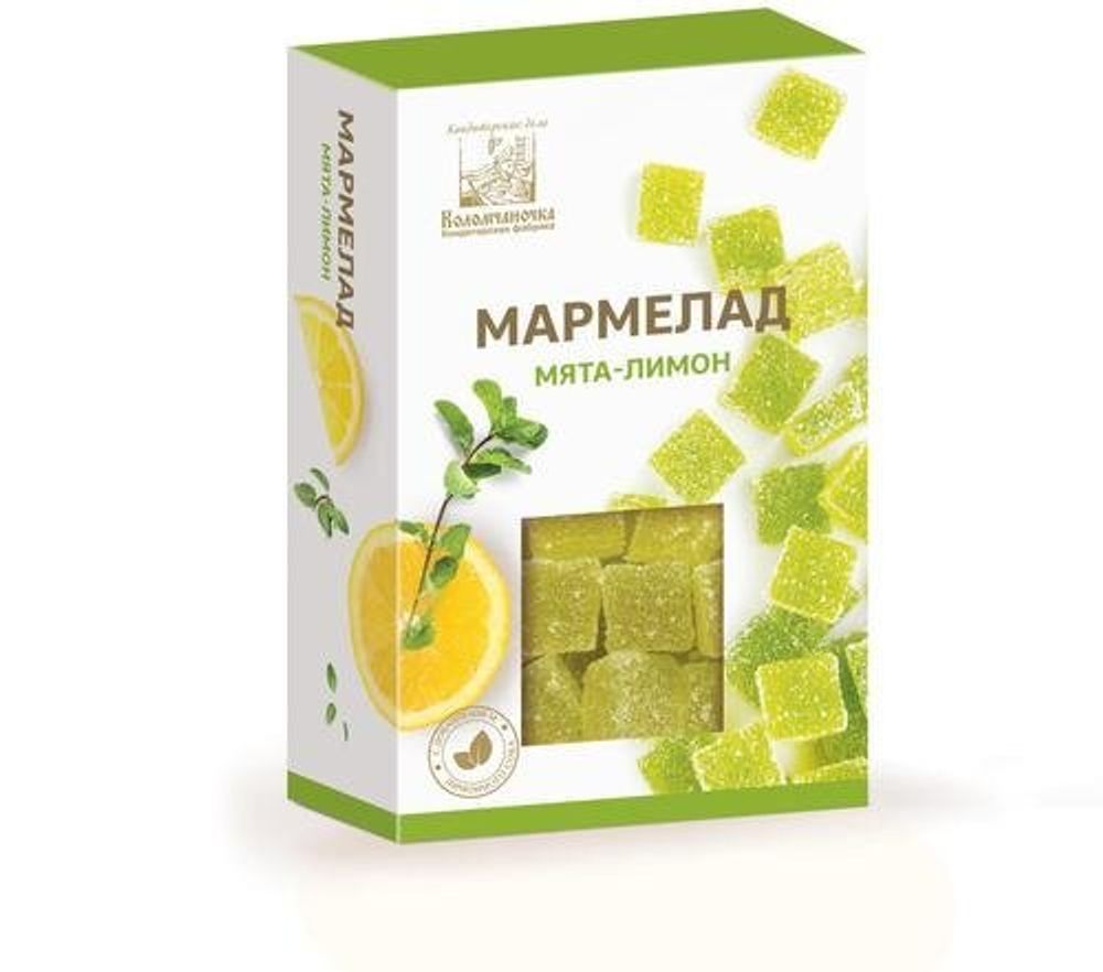 Мармелад Мята-лимон 130г