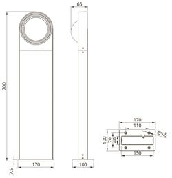 Ландшафтный светильник Arte Lamp