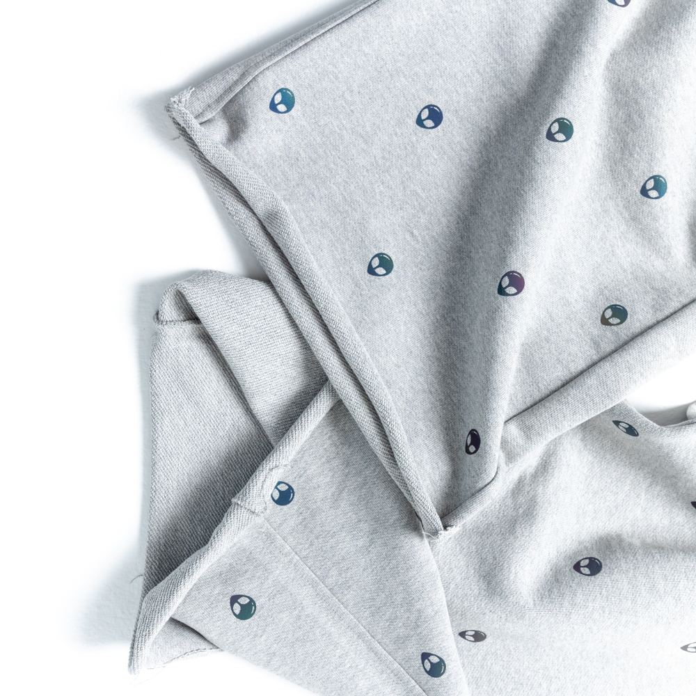 Оверсайз брюки бензин серые