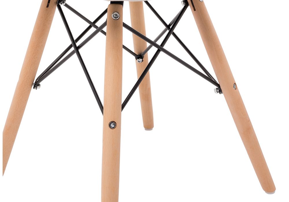 Деревянный стул PC-027 black / white