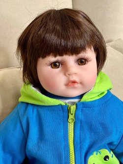 Кукла Реборн мягконабивная 48см в пакете (FA-079A)