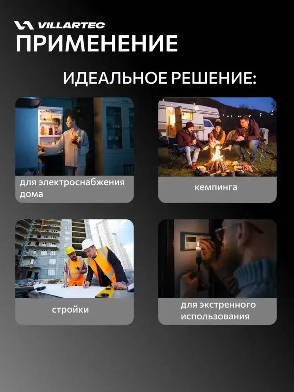 Генератор бензиновый инверторный VILLARTEC GI358