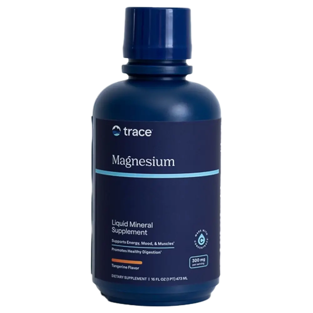 Trace Minerals Liquid Magnesium 300 mg, Жидкий магний цитрат 473 мл
