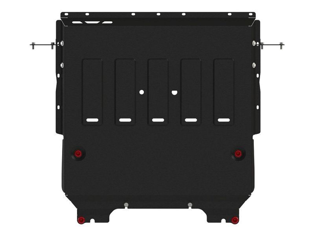 Защита картера двигателя, КПП (2 мм, сталь) для Geely Tugella 2020-2024 (V = 2.0 AT 4WD), KnewStar 001 2024- Sheriff.28.4999