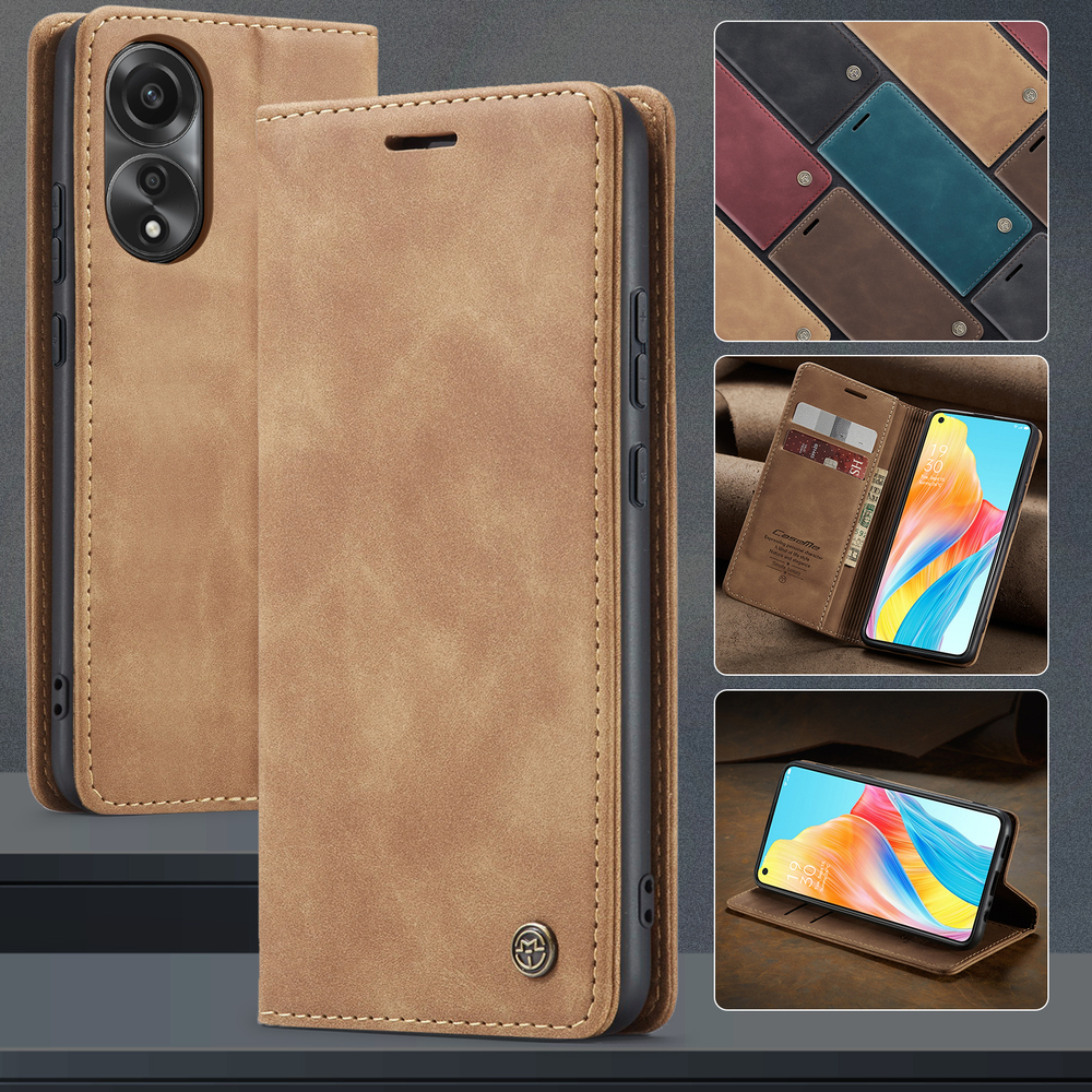 Чехол-книжка CaseMe Matte OPPO A78 4G global