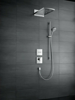 Смеситель для душа Hansgrohe ShowerSelect 15735400 с термостатом белый хром