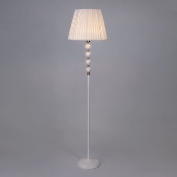 Торшер с абажуром 01058/1 белый Rigel Eurosvet