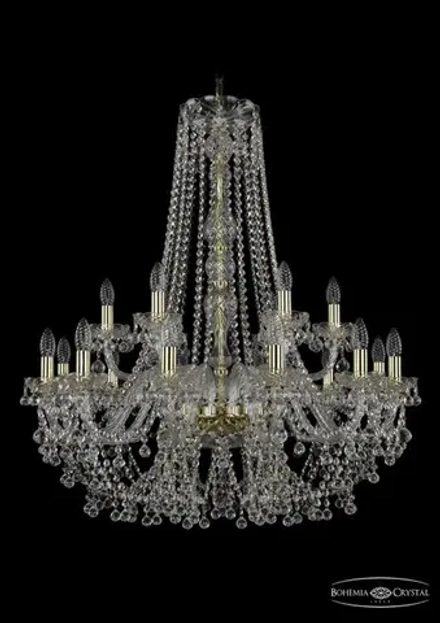 Подвесная люстра Bohemia Ivele 1409/12+6/300/h-95/G