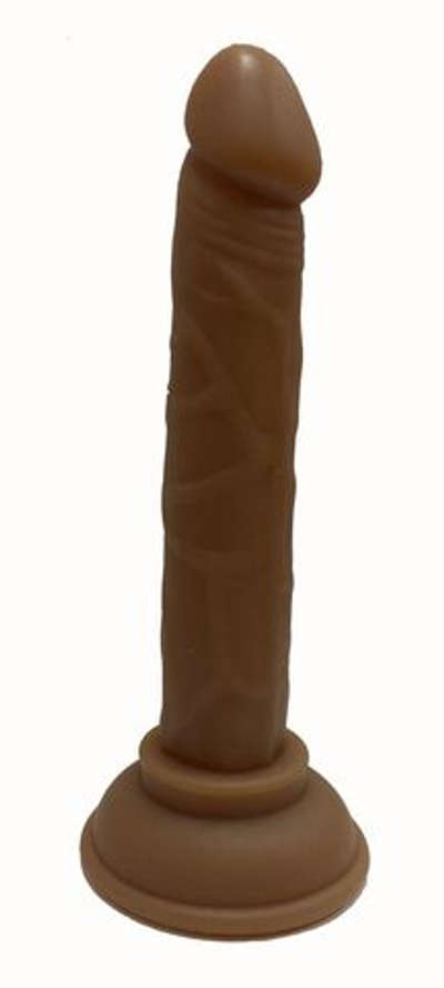 Коричневый анальный фаллоимитатор Little Joe 4.72 - 13,7 см. (Цвет: коричневый)