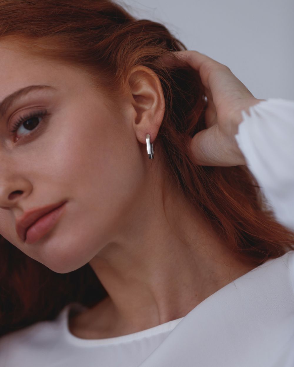 Серьги Faceted Radiant