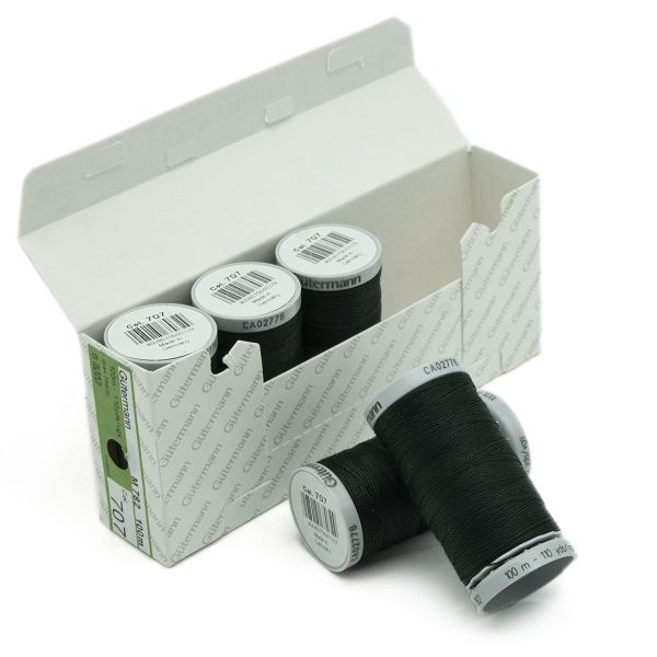 Нитки суперкрепкие Gutermann Extra Strong M782 №40 (100 метров), 5 кат. | 707 т.зеленый